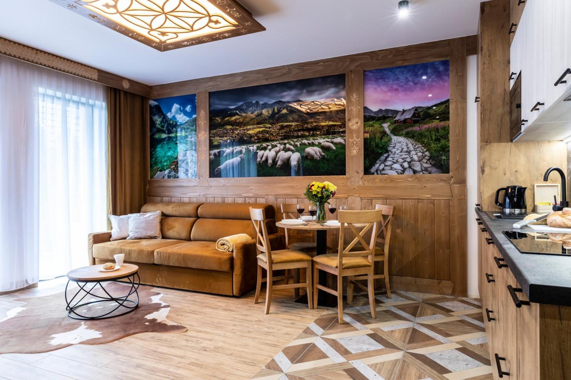 Oberconiowka Residence Spa - Mountain Base - Jaccuzi&Sauna ザコパネ エクステリア 写真