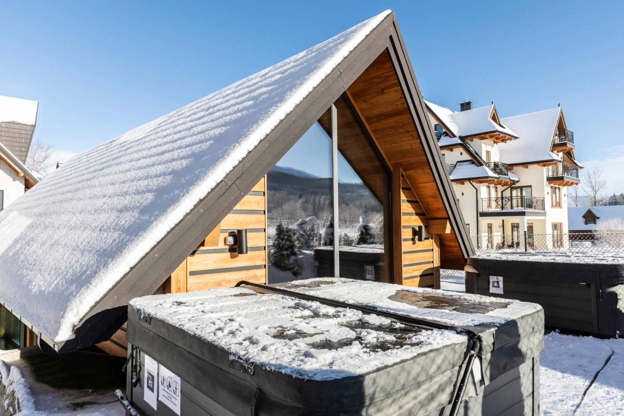 Oberconiowka Residence Spa - Mountain Base - Jaccuzi&Sauna ザコパネ エクステリア 写真
